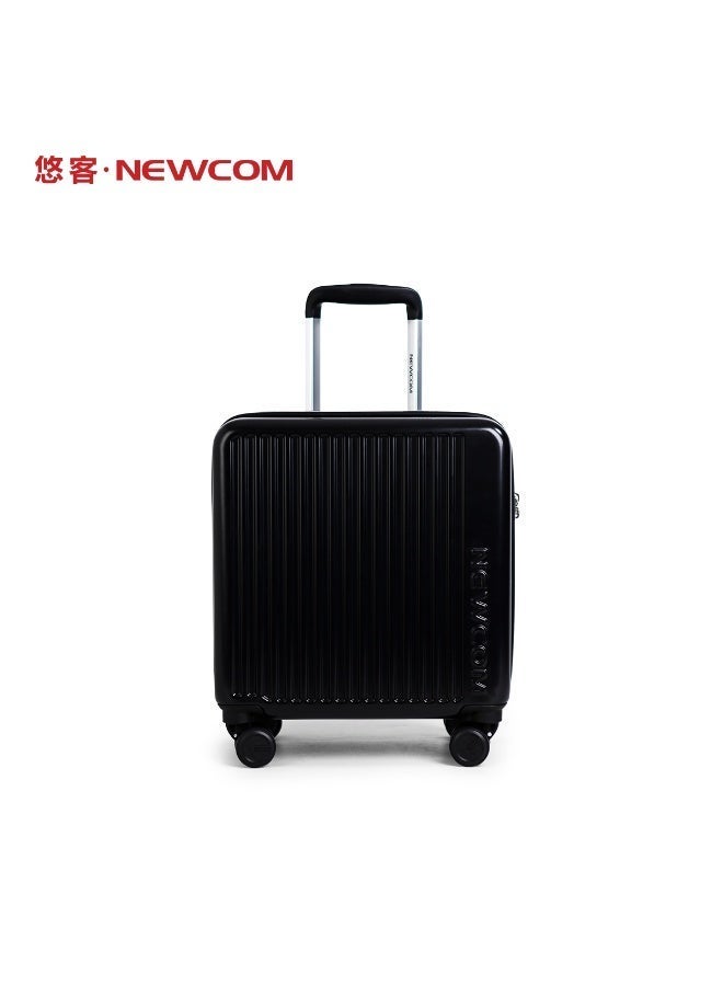 NEWCOM Single Hardside Spinner 4 Wheels Cabin Trolley Luggage With TSA Lock 18 Inches NEWCOM - Image 1