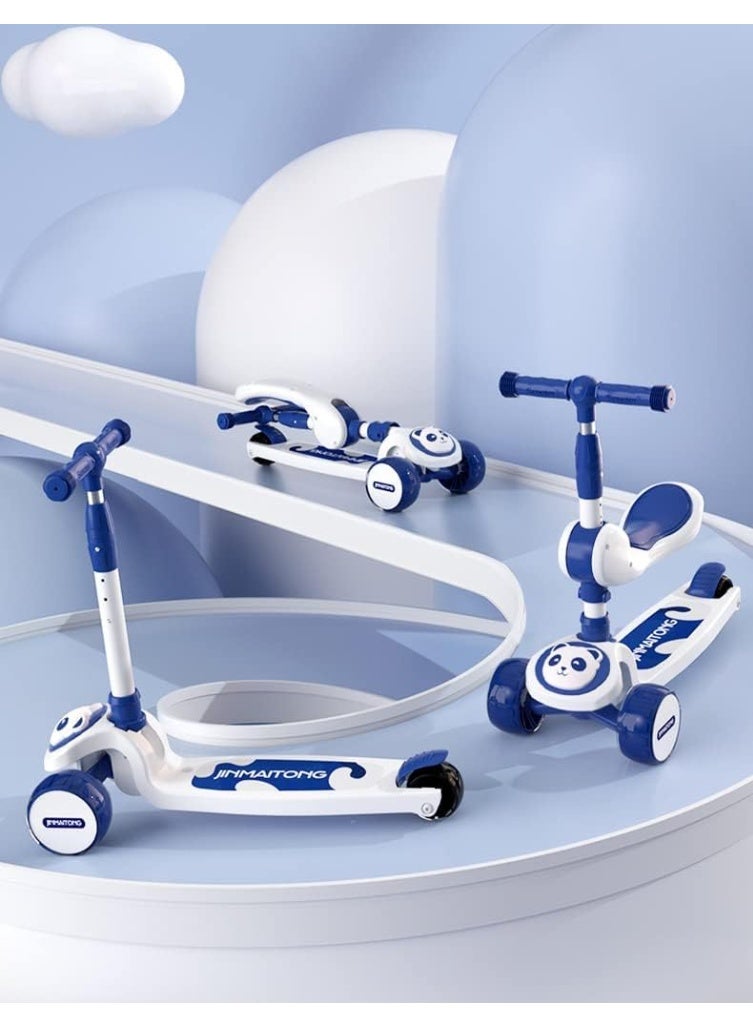 3-Wheel Plastic Scooter with Double Seat, 3 Height Levels 24-4 from 3A - Image 4