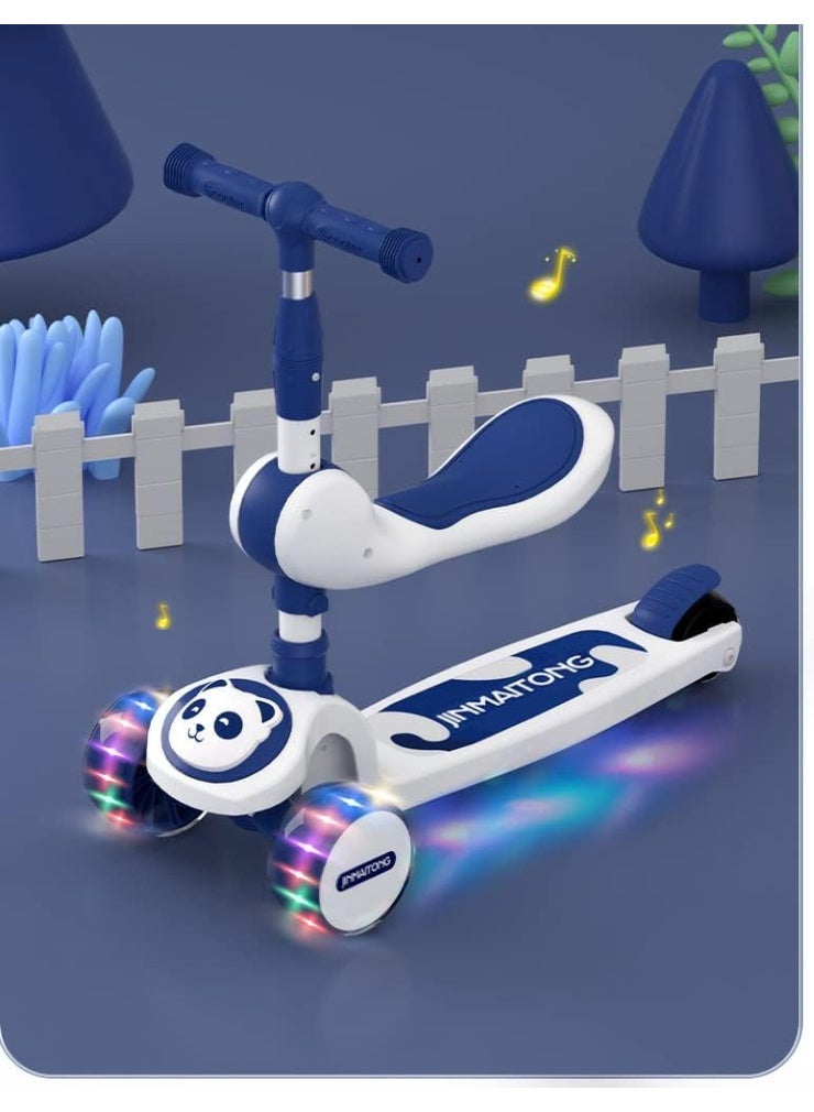 3-Wheel Plastic Scooter with Double Seat, 3 Height Levels 24-4 from 3A - Image 5