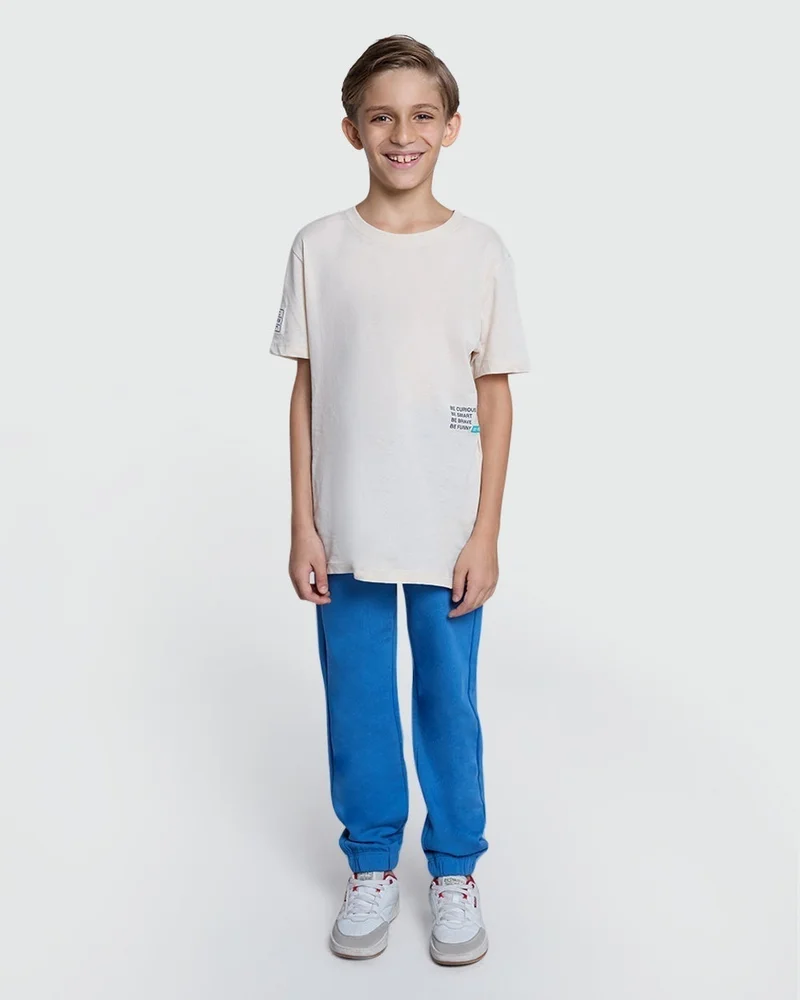 Ovs Short Sleeve Birch Pink Tee For Boys