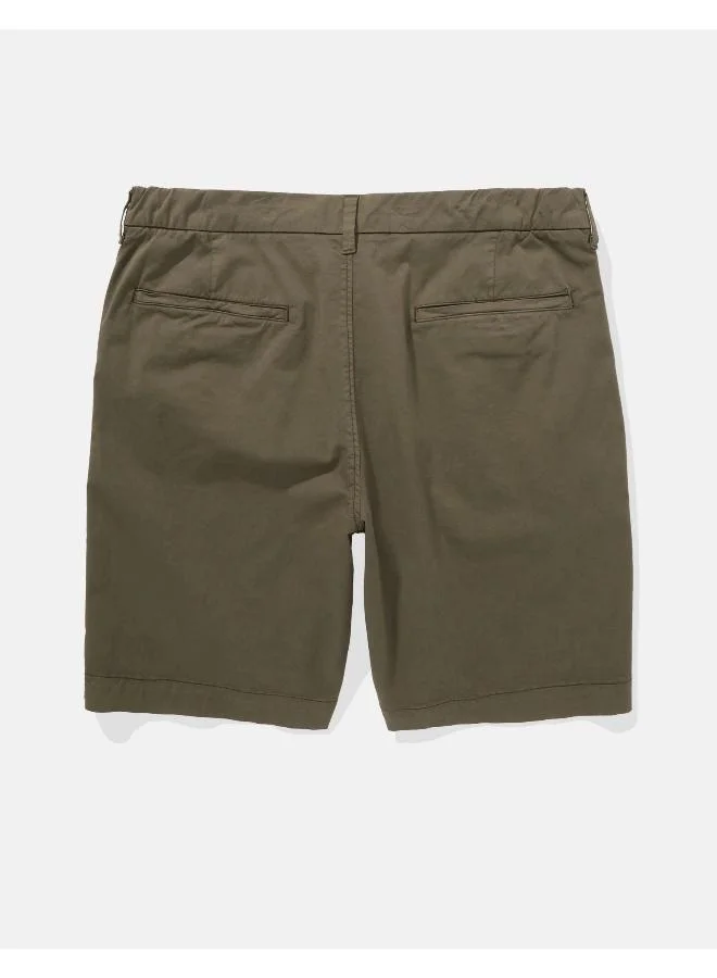 American Eagle AE Flex 9" Khaki Short