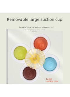 Generic Sucker Pressing Tun Tun Le Top Toy Rodent Extermination Pioneer Hand-held Board Baby Pressing Exercise Board Finger Bubble Le-Color: Press And Zhuanzhuanle - 4 Pages Of Sunflowers  - Image 5