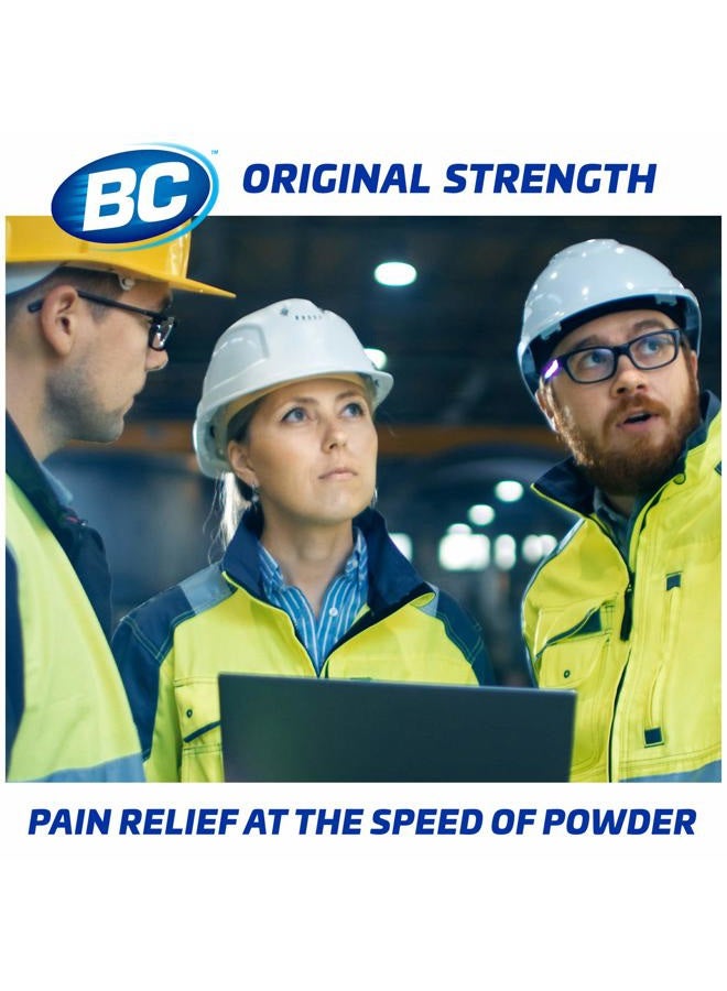 BC Powder | Fast Pain Relief | Aspirin (NSAID) & Caffeine | 50 Count (10042037103993) - Image 5