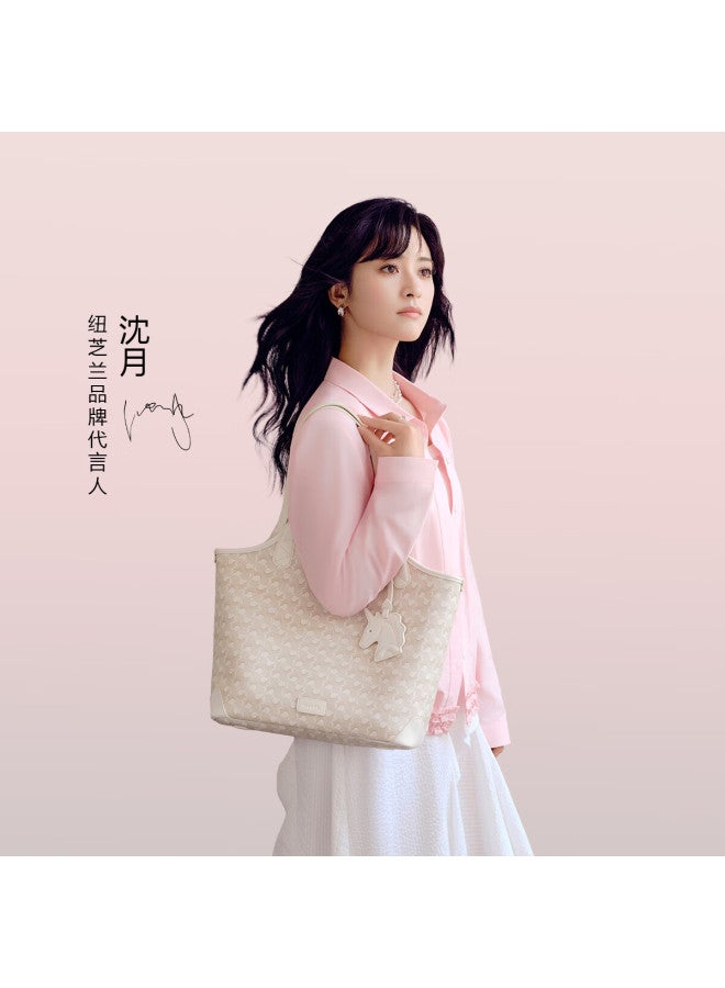 Nucelle Shen Yue Same Style Wave Tote Bag, Women's Large Capacity Commuter Shoulder Bag, New Year Birthday Gift For Wome - Image 1