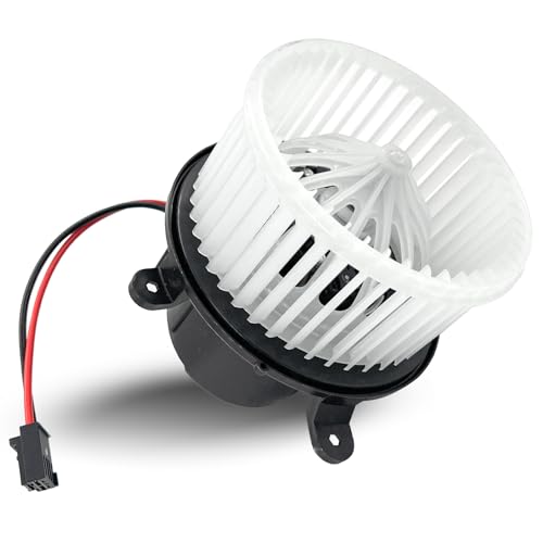 COOLIGO Front AC Heater Blower Motor with Fan Fit for Porsche Panamera 2010-2016, Replacement for OE# 87760, 97057391200, 97057392200, 97057392201 - Image 1