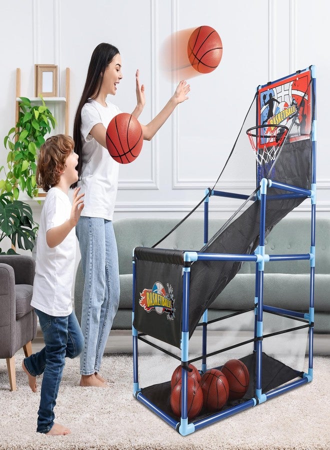 OCHIDO Arcade Basketball Game Set with 4 Ball,for Kids 3 4 5 6 7 8 9 10 +Years Old Boys,Kids Indoor/Outdoor Sport Play,Ideal Gift Age 3-5,6-8,8-10 - Image 4