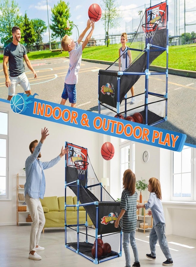OCHIDO Arcade Basketball Game Set with 4 Ball,for Kids 3 4 5 6 7 8 9 10 +Years Old Boys,Kids Indoor/Outdoor Sport Play,Ideal Gift Age 3-5,6-8,8-10 - Image 3