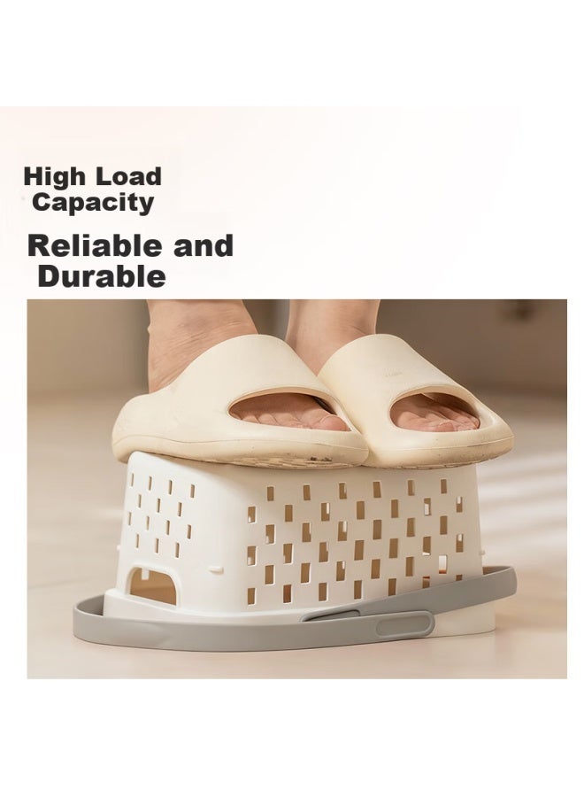 JD.com Jd Jingzao Portable Bathroom Shower Basket Toiletry Storage Basket Draining Basket Student Dormitory Bath Basket - Image 5