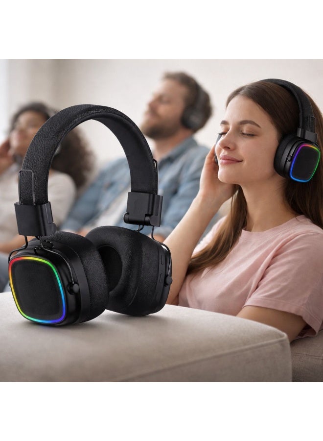 ORDEO Wireless Bluetooth Headphones OR-BT09 – 40mm Drivers, Hi-Res Audio SBC/AAC/aptX/LDAC, 48H Playtime, NFC, Built-in Mic, Wired & Wireless - Image 2