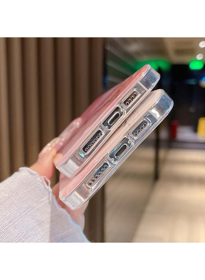 S-TOP Case For iPhone 14 Pro Max Coloured Glaze Marble Phone Case - Image 5