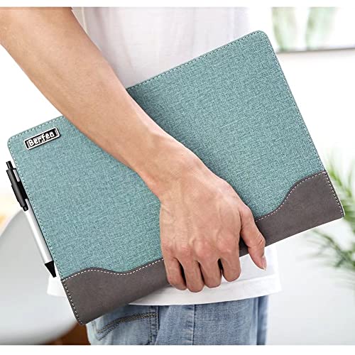 Berfea Laptop Cover Case Compatible with 15" Acer Aspire 3 A315-59/58/56/55G/54/44/42/22/23/34,Aspire 5 A515 15.6 inch Laptop Notebook Protective Sleeve PU Leather Hard Case Shell - Image 2
