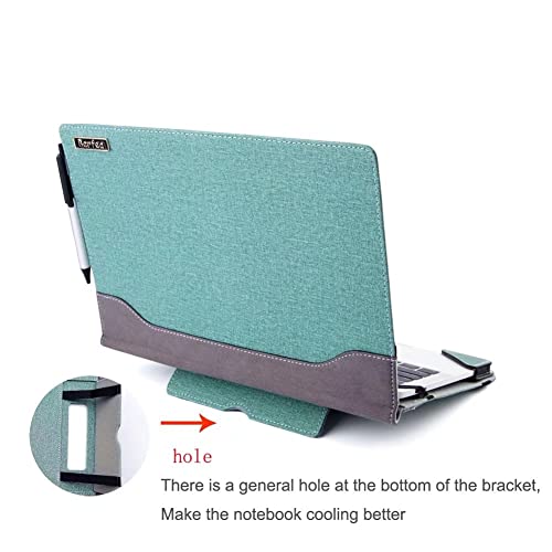Berfea Laptop Cover Case Compatible with 15" Acer Aspire 3 A315-59/58/56/55G/54/44/42/22/23/34,Aspire 5 A515 15.6 inch Laptop Notebook Protective Sleeve PU Leather Hard Case Shell - Image 5