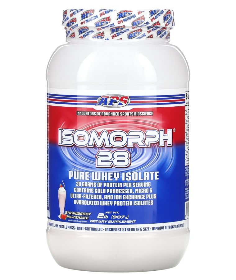 APS Isomorph 28 Pure Whey Isolate Strawberry Milkshake 2 lbs (907 g)
