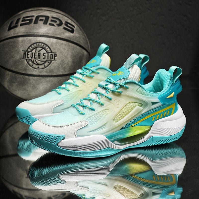 Summer New Basketball Shoes, Boots, Sports Shoes, Youth Casual Shoes, Luminous Running Shoes, Basketball Training Shoes, - Image 3