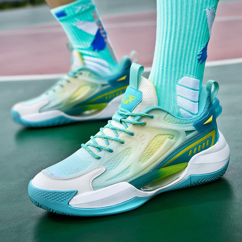 Summer New Basketball Shoes, Boots, Sports Shoes, Youth Casual Shoes, Luminous Running Shoes, Basketball Training Shoes, - Image 1