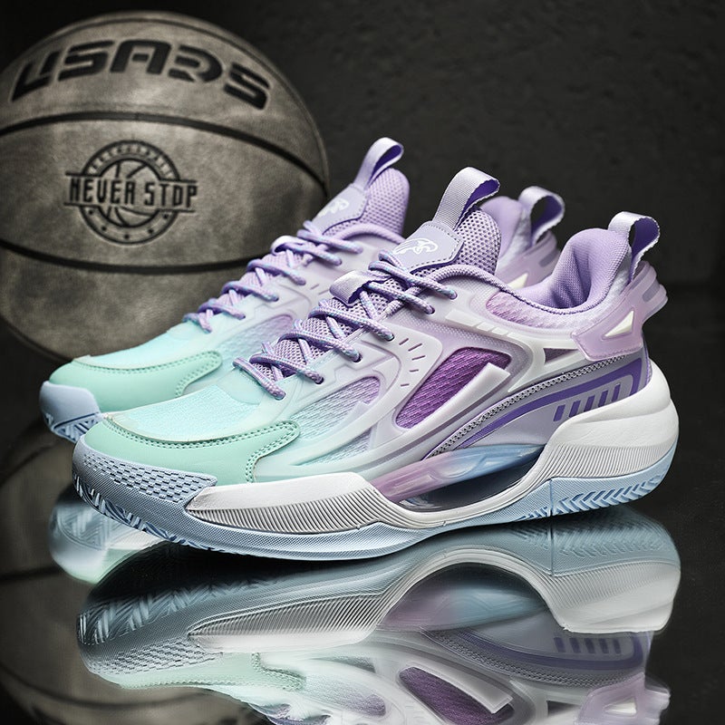 Summer New Basketball Shoes, Boots, Sports Shoes, Youth Casual Shoes, Luminous Running Shoes, Basketball Training Shoes, - Image 2