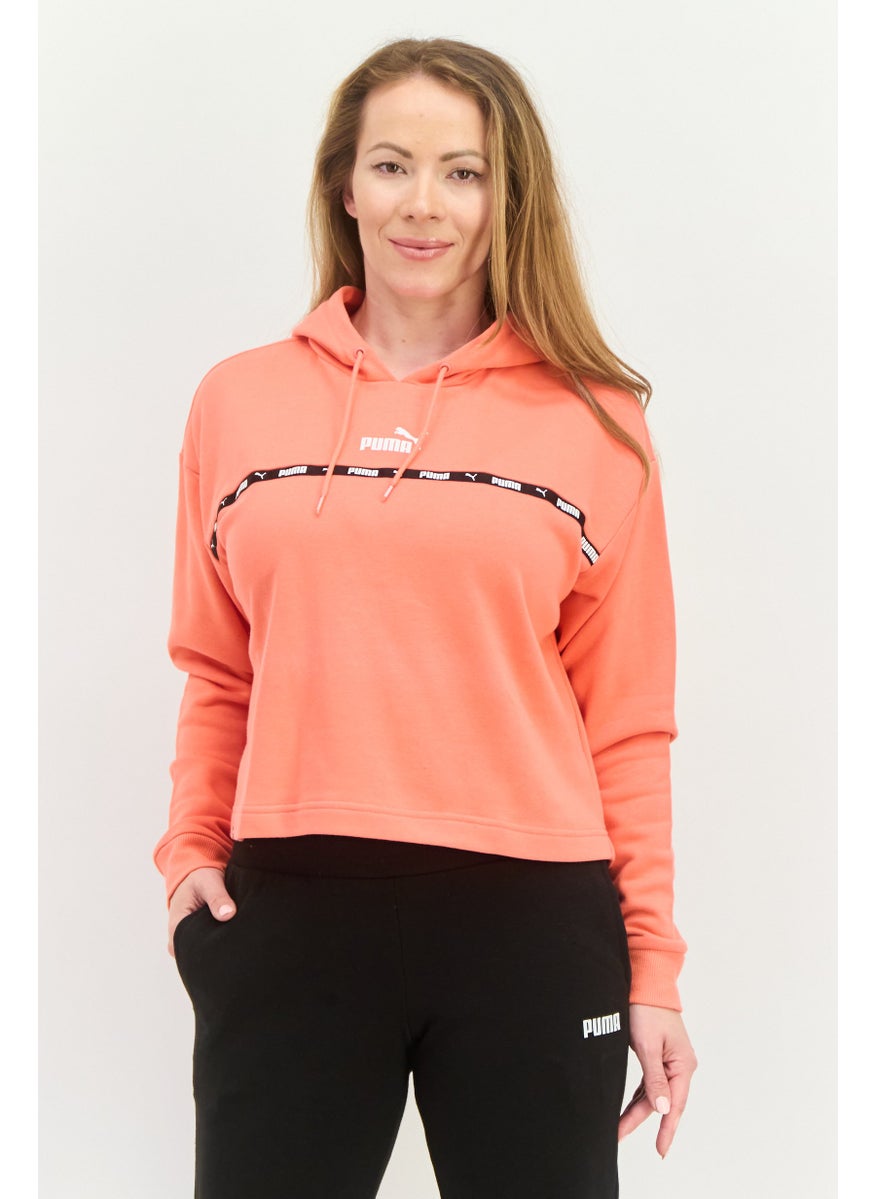 PUMA Women Sportswear Fit Long Sleeves Outdoor Sweatshirt, Pink  - Image 1