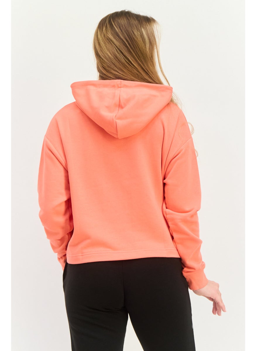 PUMA Women Sportswear Fit Long Sleeves Outdoor Sweatshirt, Pink  - Image 3