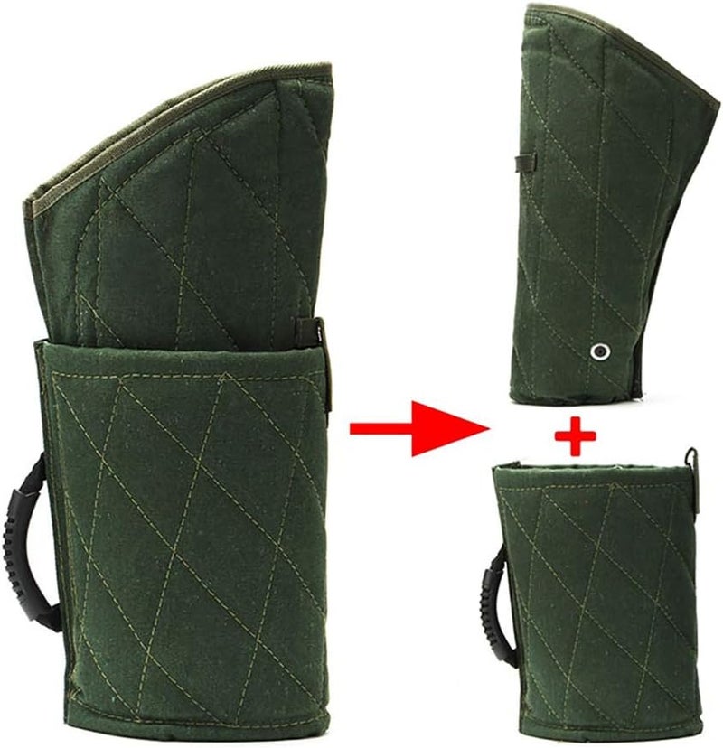 Morezi Dog Bite Sleeve Training Large Dogs Fits Pitbull German Shepherd K9 IPO Best for Young Dogs Puppy Playing Biting Tugging Toy Interactive Play  Green - Image 3
