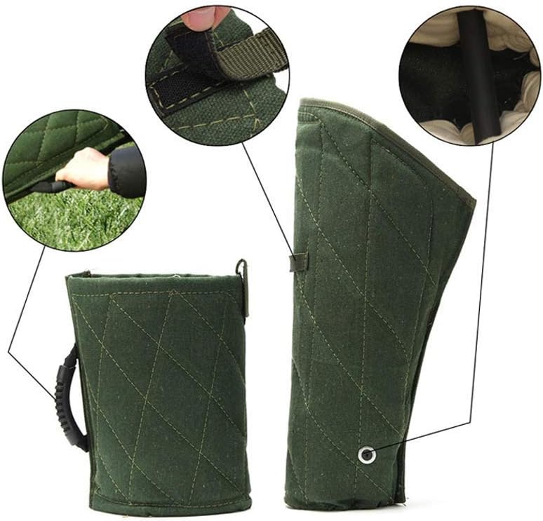 Morezi Dog Bite Sleeve Training Large Dogs Fits Pitbull German Shepherd K9 IPO Best for Young Dogs Puppy Playing Biting Tugging Toy Interactive Play  Green - Image 4