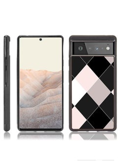 TPU Protection and Hybrid Rigid Clear Back Cover Case Multicolored Shapes for Google Pixel 6