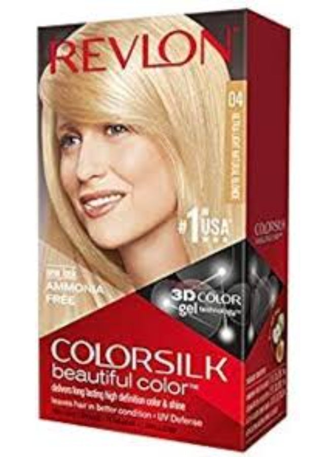 Revlon 3D Colorsilk Permanent Hair Coloring 04.0