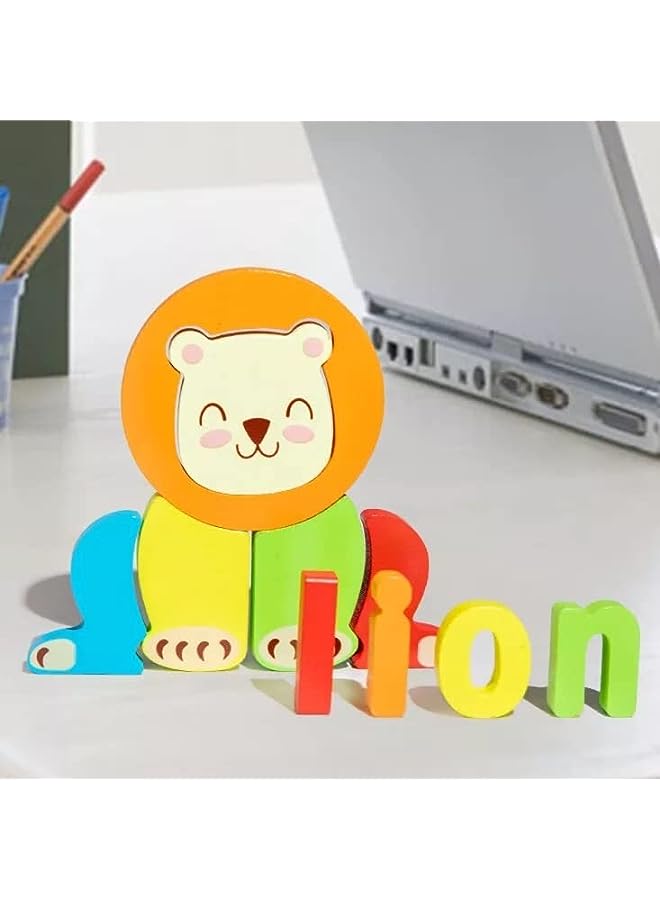 IAF Board with Colorful Alphabet 3D Puzzle - (Set of 3 Random Designs) - Image 2