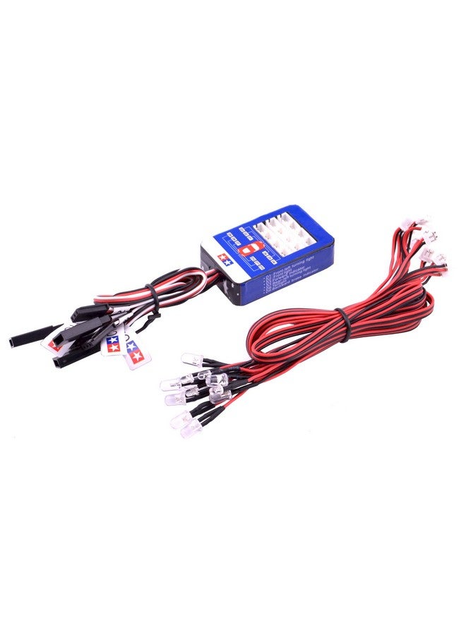 FPVKing 12 Rc Car Led Lighting Kit Steering Brake Simulation Flash Light For 1/10 Scale Models Yokomo Tamiya Hsp Hpi Axial Rc4Wd Traxxas - Image 1
