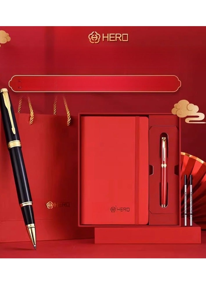 Hero Hero Treasure Bead Signature Notebook Classic Gift Set for Business Office  - Image 2