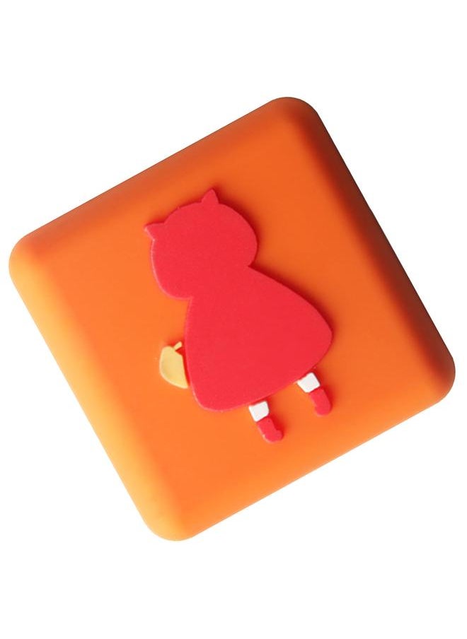 Thoraya Door Handle Bumper Cartoon Prevents Collision Self Adhesive Thickened Silent Door Handle Stopper for Door Refrigerator Furniture Little Red Hat  - Image 4