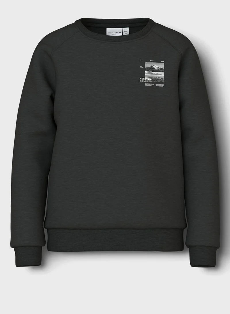NAME IT Kids Graphic Sweatshirt