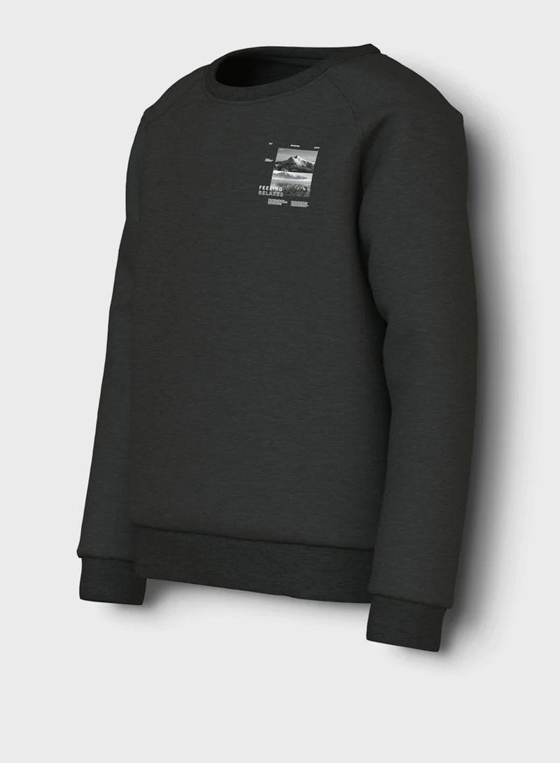 NAME IT Kids Graphic Sweatshirt