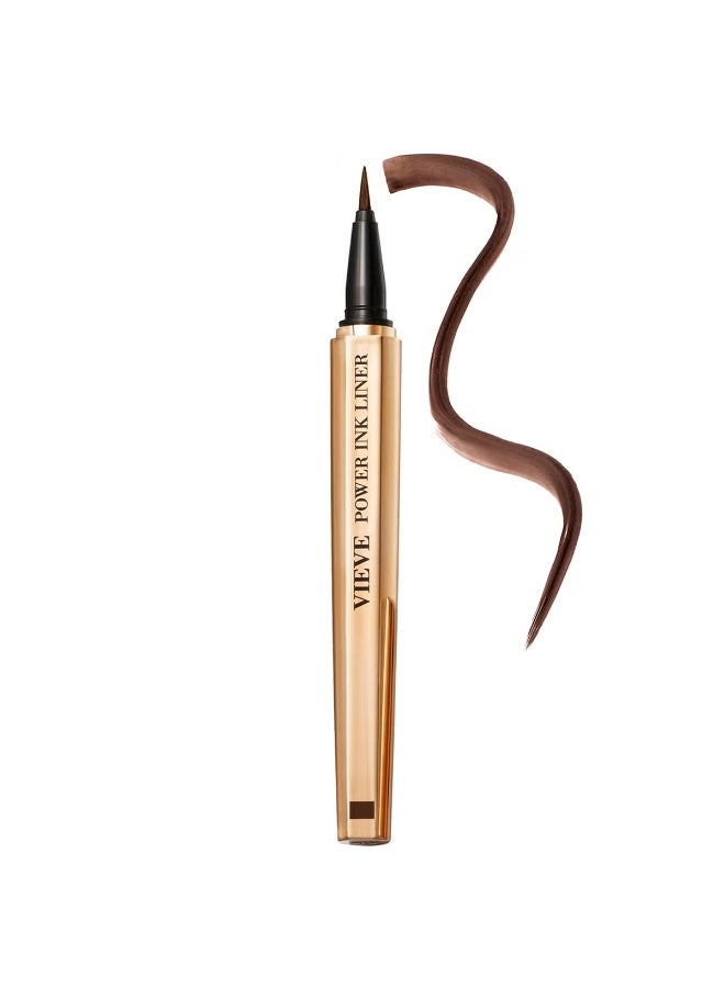 VIEVE Power Ink Liner - Dark Brown - Image 2