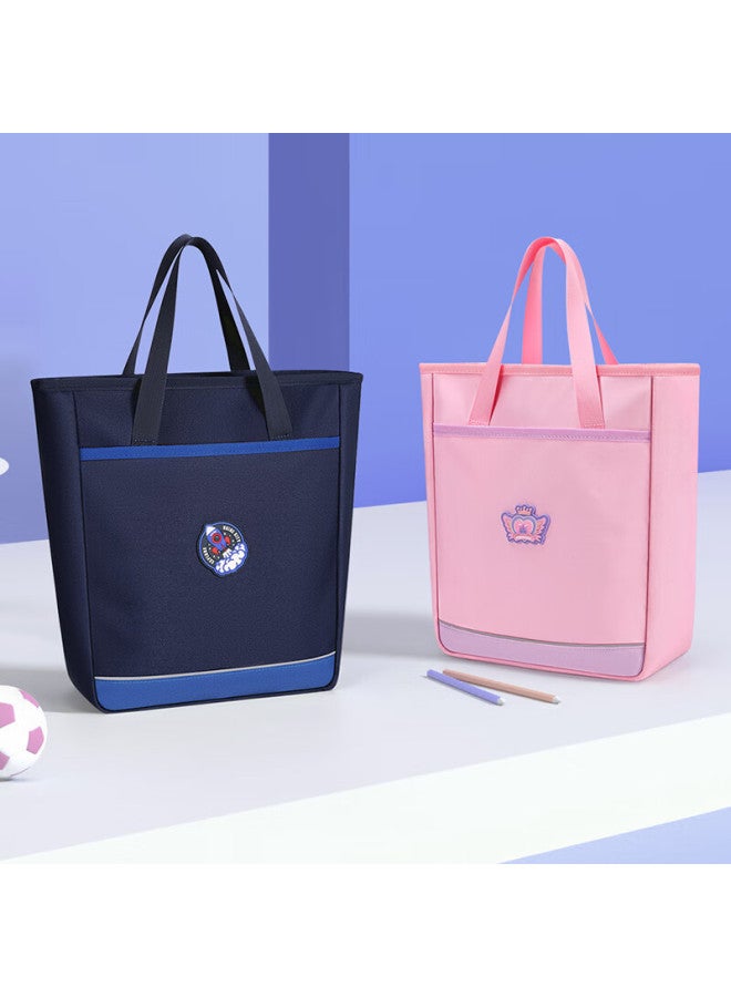 Ninth Castle The Ninth Castle Tutoring Bag Elementary School Student Backpack Boys Girls Lightweight Handbag Art Bag Children's Tutoring Bag - Image 2