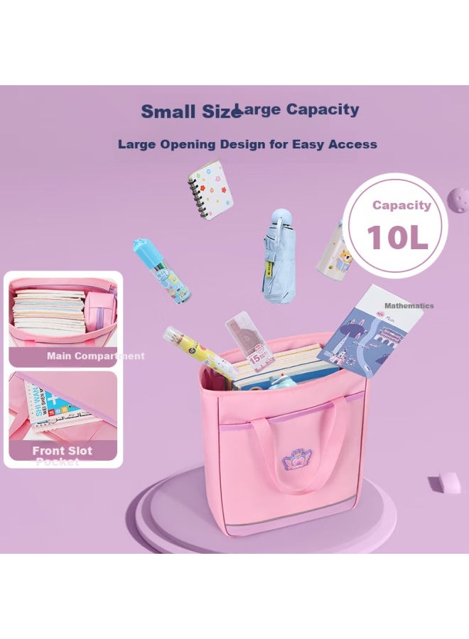 Ninth Castle The Ninth Castle Tutoring Bag Elementary School Student Backpack Boys Girls Lightweight Handbag Art Bag Children's Tutoring Bag - Image 5