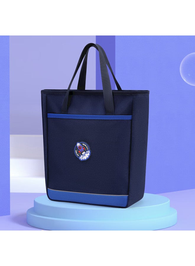Ninth Castle The Ninth Castle Tutoring Bag Elementary School Student Backpack Boys Girls Lightweight Handbag Art Bag Children's Tutoring Bag - Image 1
