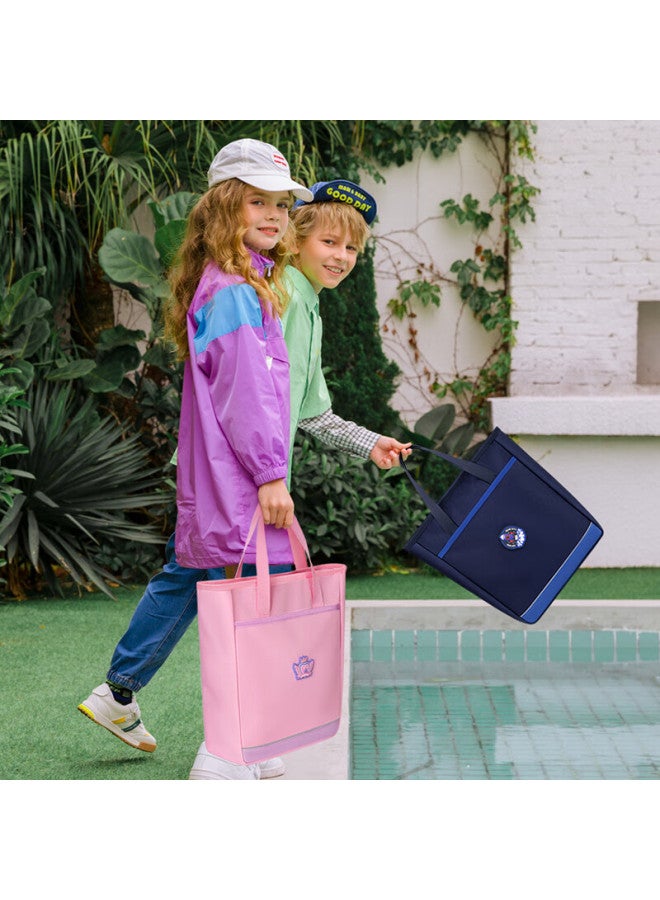 Ninth Castle The Ninth Castle Tutoring Bag Elementary School Student Backpack Boys Girls Lightweight Handbag Art Bag Children's Tutoring Bag - Image 3