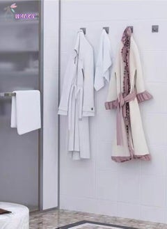 WAOKN 3 Pieces Of Perforation-Free Wall Hook, Stainless Steel Coat And Hat Hook Kitchen Bathroom Towel Hook  - Image 3