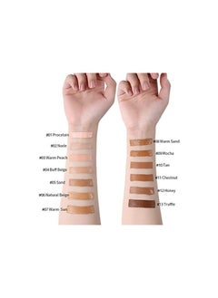 LANGMANNI Langmanni Matte Oil-Control Liquid Foundation: Fresh, Long-Lasting, Waterproof Coverage (Warm sun)  - Image 2
