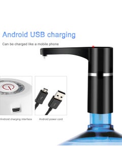 JIHAM Automatic Mini Touch Switch Water Pump Wireless Rechargeable Electric Dispenser Water Pump With Usb Cable Drinking Water Pumps  - Image 2