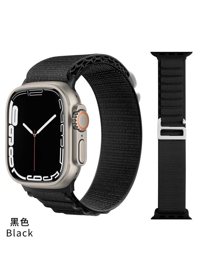 Trail Loop Strap for Apple Watch Ultra Band 49mm 45mm 44mm 42mm iWatch Ultra Band Men Women, Rugged Sport Strap Soft Nylon Wristband for iWatch Ultra 2 Bands Series 9 8 7 6 5 4 3 2 1 SE  - Image 2