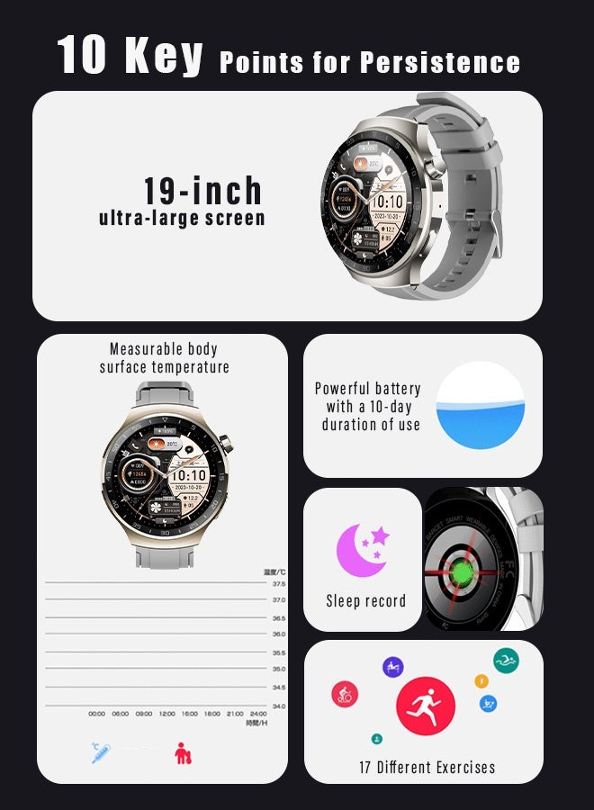 JS- x16pro smart body detection watch - Image 4