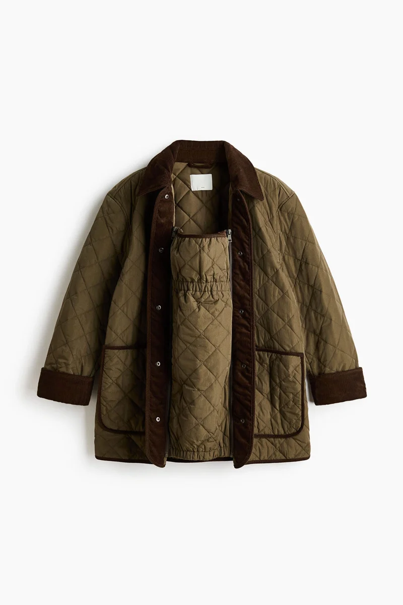 H&M  MAMA Before & After Quilted babywearing jacket for Women | Best Price UAE