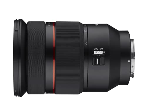 Samyang AF 24-70mm F2.8 Auto Focus Zoom Lens for Sony E - Full-Frame Standard Zoom, Parfocal Design, Weather-Sealed, Quiet STM Motor, Custom Switch, Ultra Multi-Coated, 82mm Filter Thread - Image 3