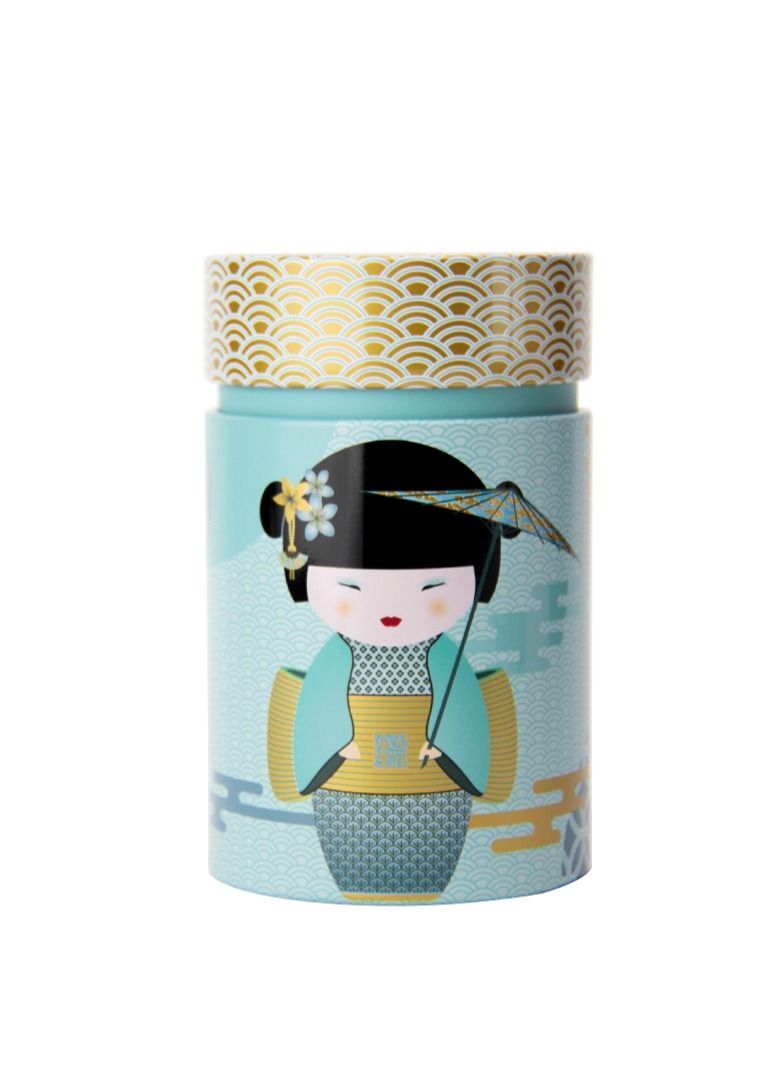 تيلاند حاوية شاي صغيرة من الجيشا مع أغطية مزدوجة محكمة الغلق لأكياس الشاي والشاي السائبة 150 جرام - Image 2