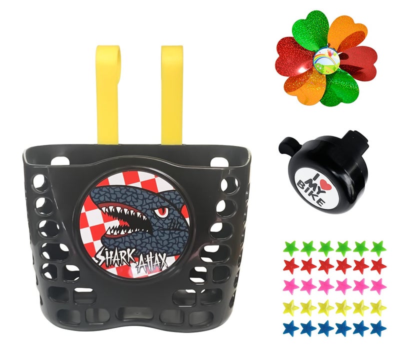 Noviko Kid Bike Basket Boys Bicycle Basket Bike Accessories for Boys - Image 1