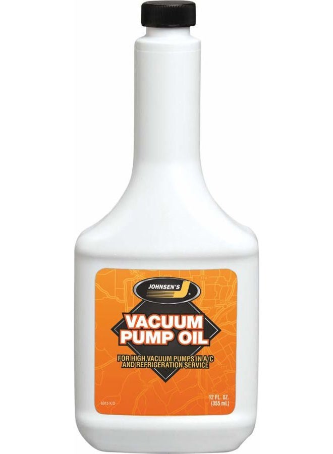 Johnson's 6915 Vacuum Pump Oil - 12 oz. - Image 1