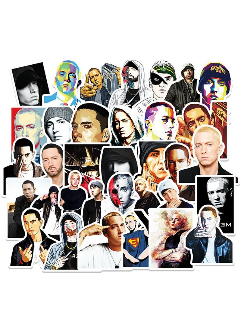 general 50 قطعة من ملصقات الفينيل المقاومة للماء من Eminem اللطيفة