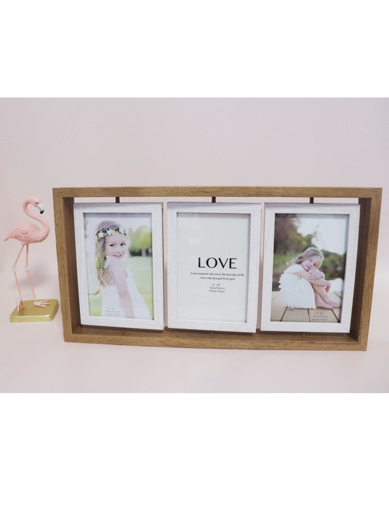 إطار صور خشبي لطاولة - Image 3