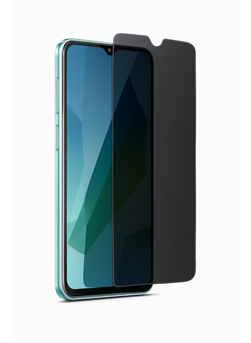 Privacy Screen Protector for Samsung A07 – Samsung A06 Provides full privacy protection with Anti-Spy technology and features ESD for dust-free installation - Image 1